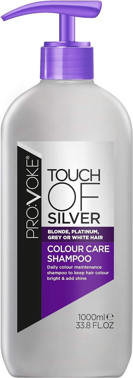 Provoke Touch Of Silver Shampoo Colour Care 1000ml | Daily Supplies
