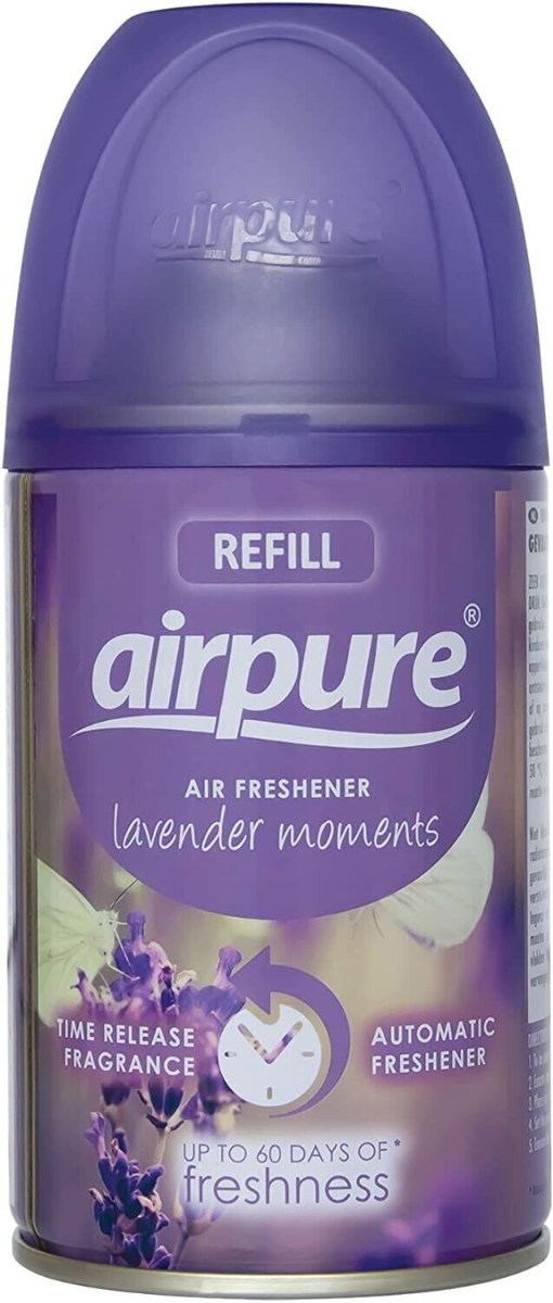 Airpure Air-O-Matic Air Freshener Refill Lavender Moments 250ml | Daily Supplies
