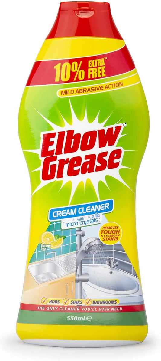 Elbow Grease Cream Cleaner with Micro Crystals 550ml | Daily Supplies