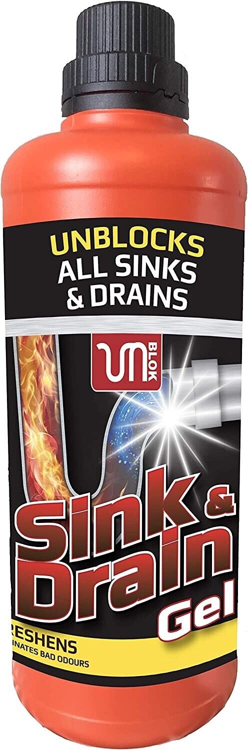 Homecare Essential Power Sink & Drain Unblocker Gel 1 Litre | Daily Supplies