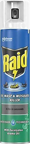 Raid Protector Fly Wasps and Mosquito Killer 300ml | Daily Supplies