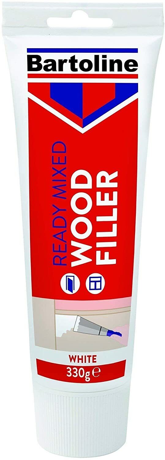 Bartoline Ready Mixed Wood Filler Tube White 330g | Daily Supplies