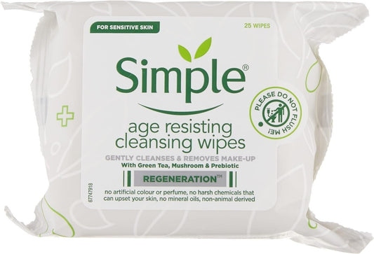 Simple Regeneration Age-Resisting Wipes 25 Pieces | Daily Supplies