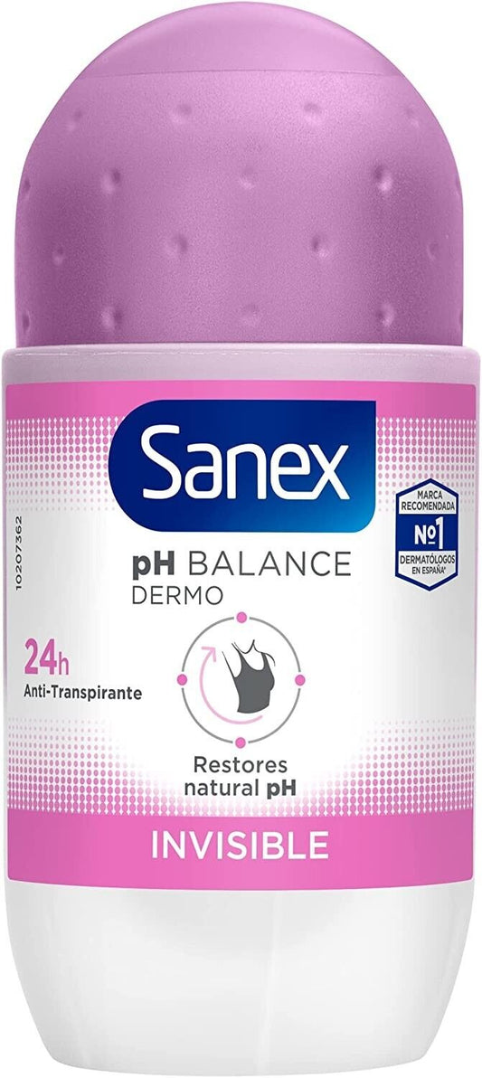 Sanex Dermo Invisible Roll On 50ml | Daily Supplies