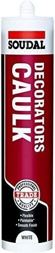 Soudal Decorators Caulk White 290ML | Daily Supplies