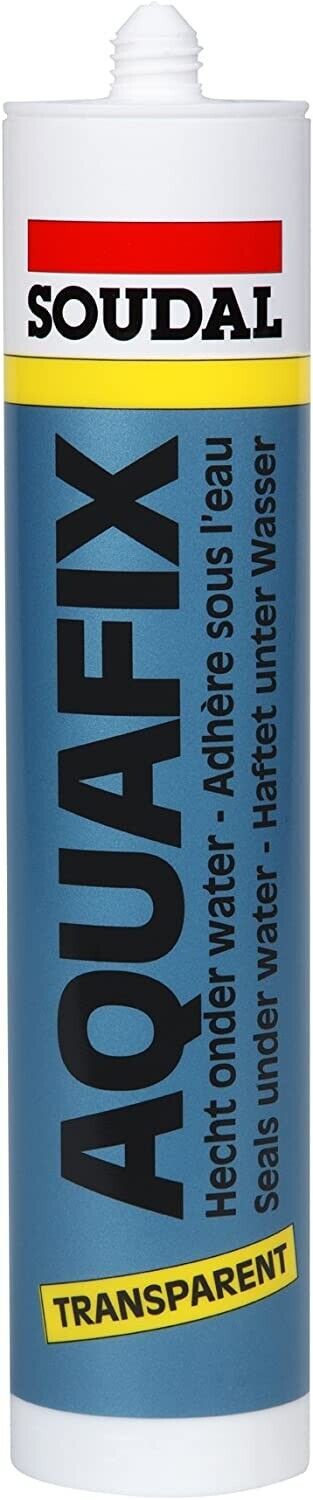 Soudal Aquafix All Weather Sealant Clear 300ml | Daily Supplies