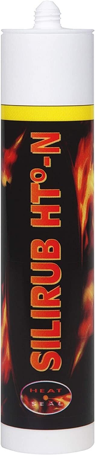 Soudal Silirub Ht-N Black 310ml | Daily Supplies