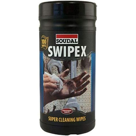 Soudal Swipex Cleansing Wipes - 100 Wipes | Daily Supplies