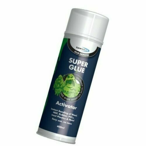Bond It Super Glue Activator Accelerator Spray 400ml | Daily Supplies