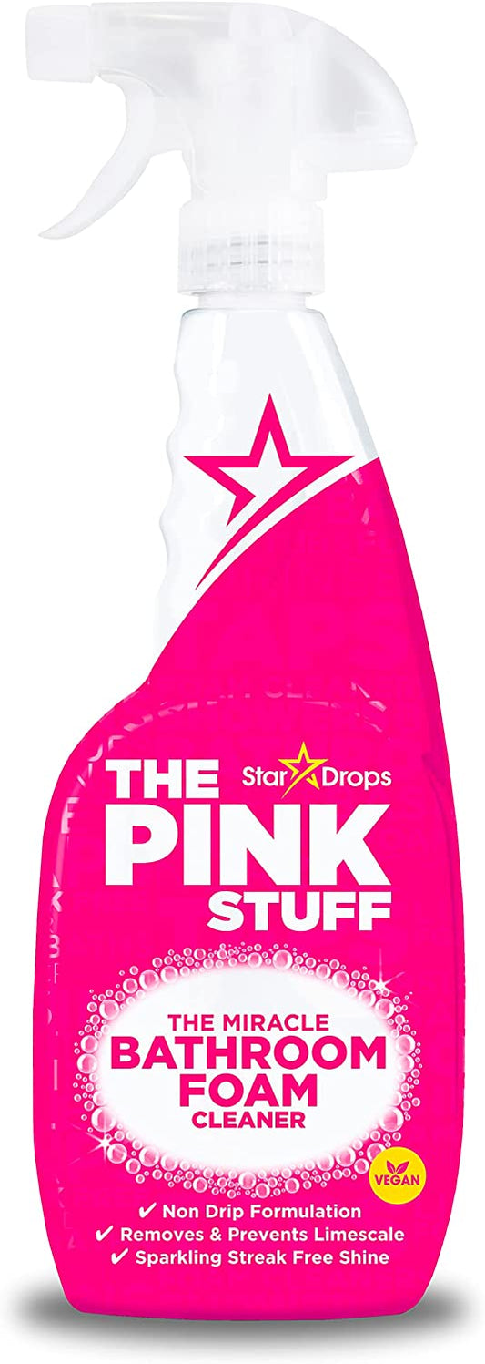 Stardrops The Pink Stuff Miracle Bathroom Foam Cleaner 750ml | Daily Supplies