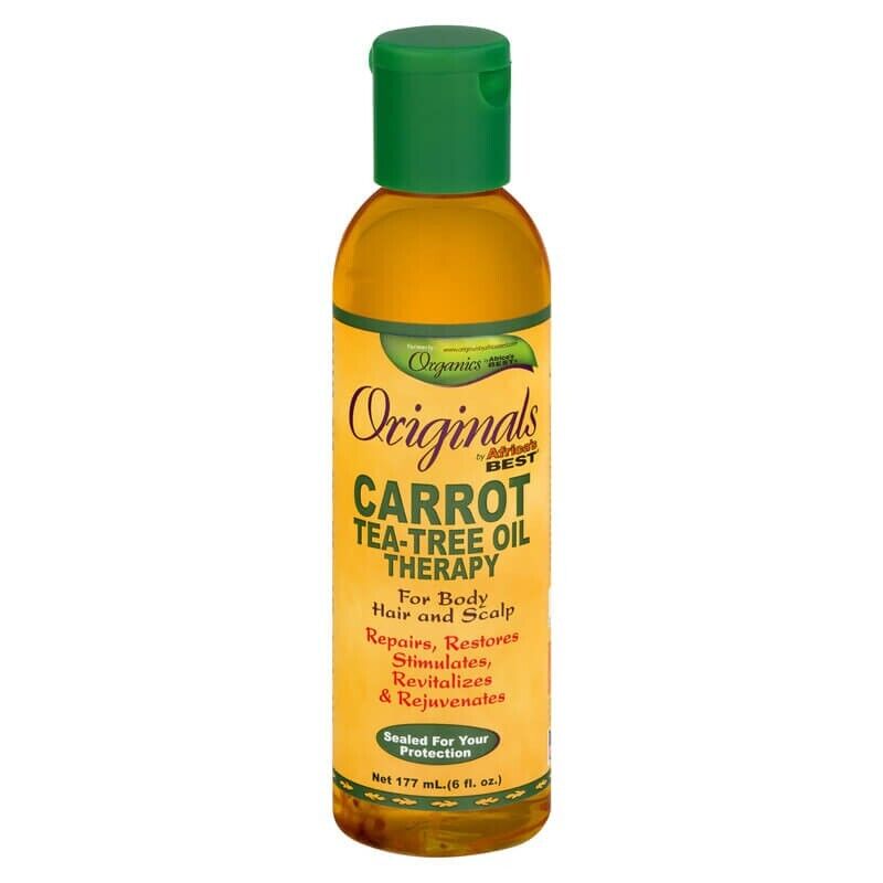Originals by Africa's Best Carrot Tea Tree Oil 177ML | Daily Supplies