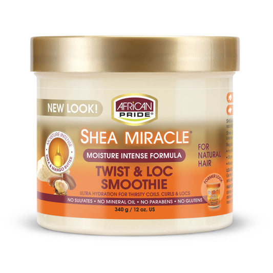 African Pride Shea Miracle Twist & Loc Intense Moisturizer Cream 340GM | Daily Supplies