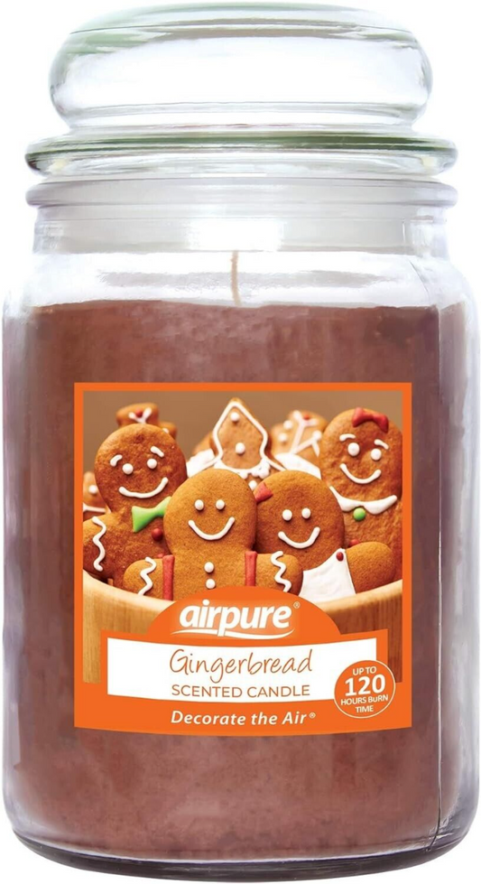 Airpure Gingerbread Spice Scented Candle 510g | Daily Supplies