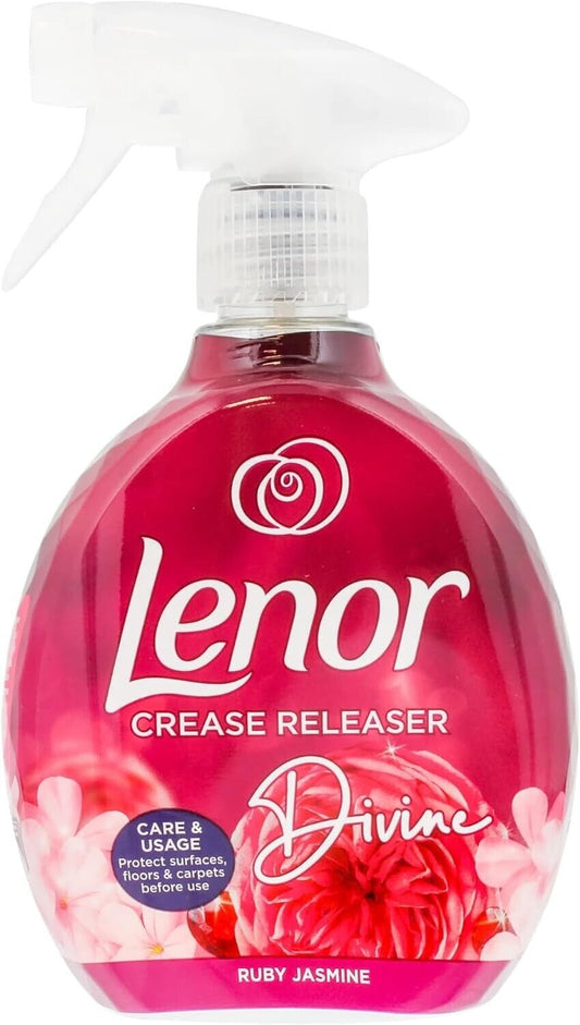 Lenor Crease Releaser Spray Divine Ruby Jasmine 500ml | Daily Supplies
