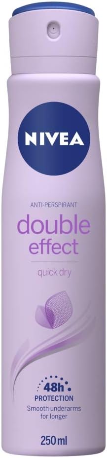 Nivea Anti-Perspirant Double Effect Deo 48Hr Protection 250ml | Daily Supplies