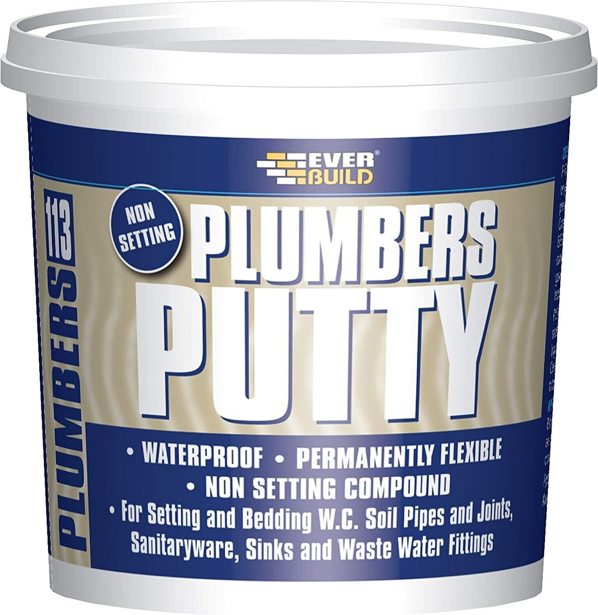 Everbuild 113 Plumbers Putty Beige, 750 g | Daily Supplies