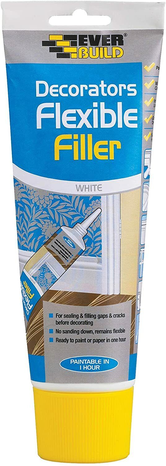 Everbuild Flexible Decorators Filler White 200ml | Daily Supplies
