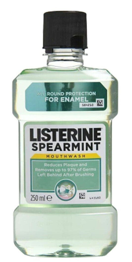 Listerine Spearmint Mouthwash 250ml | Daily Supplies