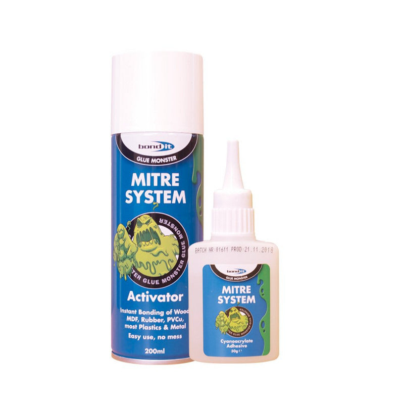 Bond It Mitre Bonding Kit Superglue & Activator Sytem | Daily Supplies