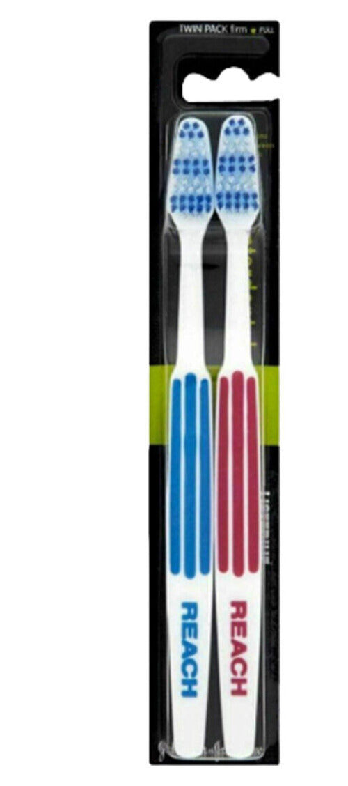 Listerine Duo Reach Interdental Firm Toothbrush Twin Pack | Daily Supplies
