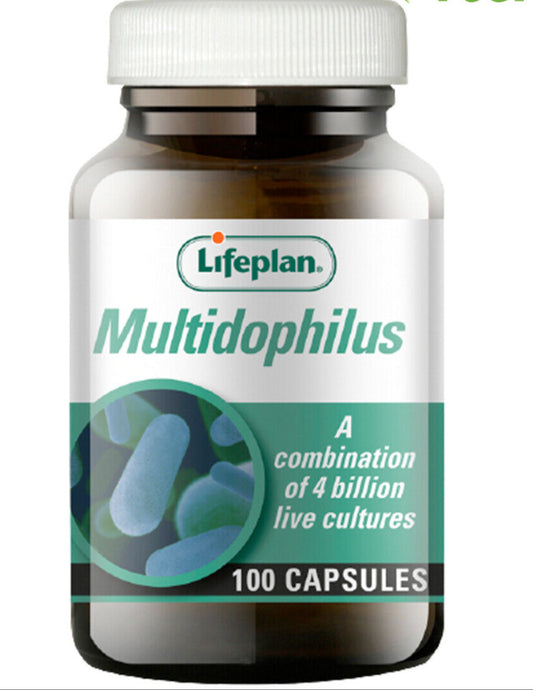 Lifeplan Multidophilus Vegicap 100 Capsules | Daily Supplies