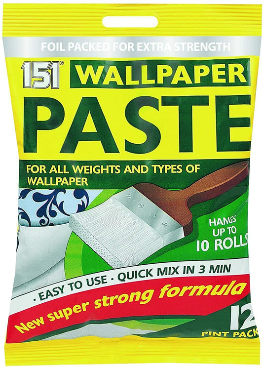 151 Wallpaper Paste 12 Pint Pack | Daily Supplies