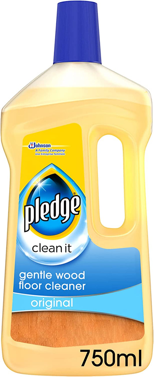 Pledge Gentle Wood Floor Cleaner 750ml | Daily Supplies