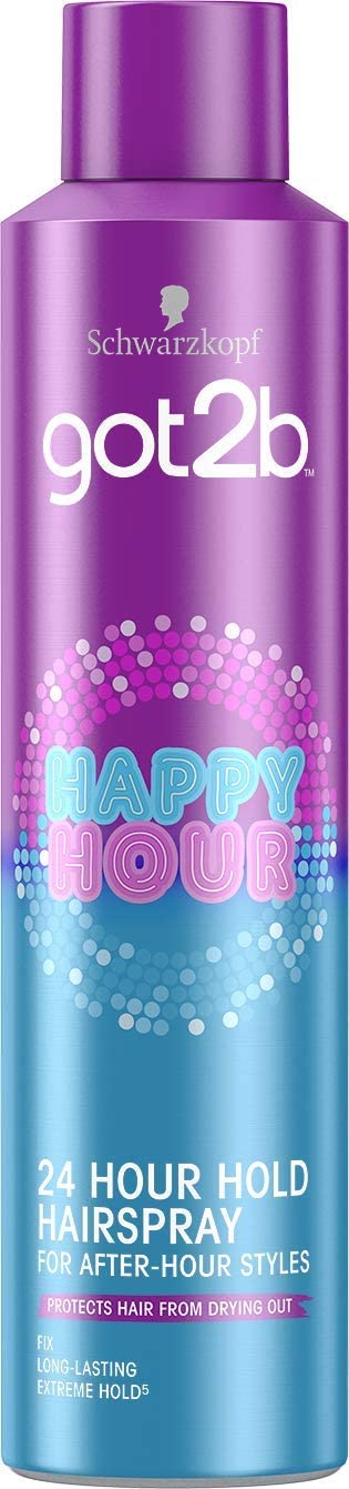 Schwarzkopf Got2b Happy 24 hour Hair Spray 300ml | Daily Supplies