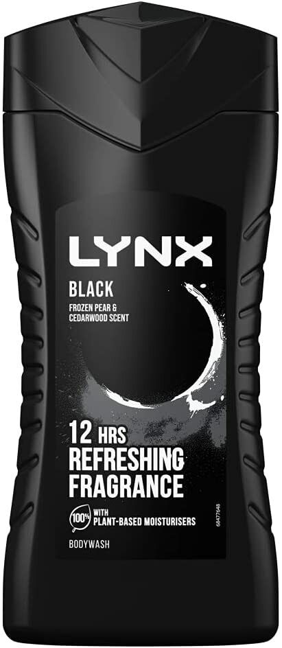 Lynx Black Shower Gel 250ml | Daily Supplies