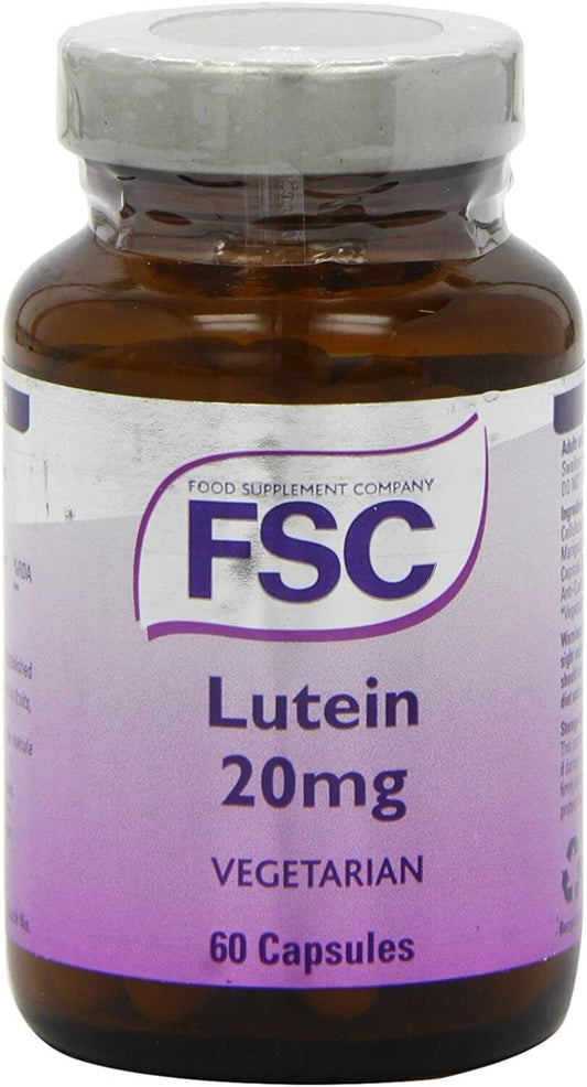 FSC Lutein 20mg 60 Capsules | Daily Supplies