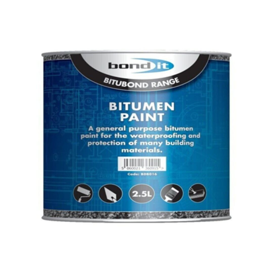 Bond It Bitbound Range Bitumen Paint For Waterproofing 2.5L | Daily Supplies