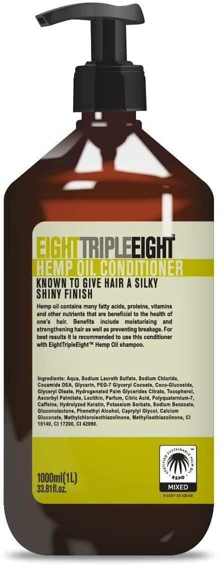Eight Triple Eight Hemp Conditioner 1L | Daily Supplies