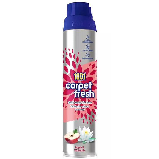 1001 Carpet Fresh Apple & Waterlily Carpet Freshener 300ml | Daily Supplies