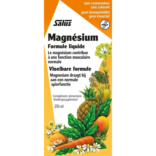 Salus Floradix Magnesium Liquid Mineral Supplement 250ml | Daily Supplies