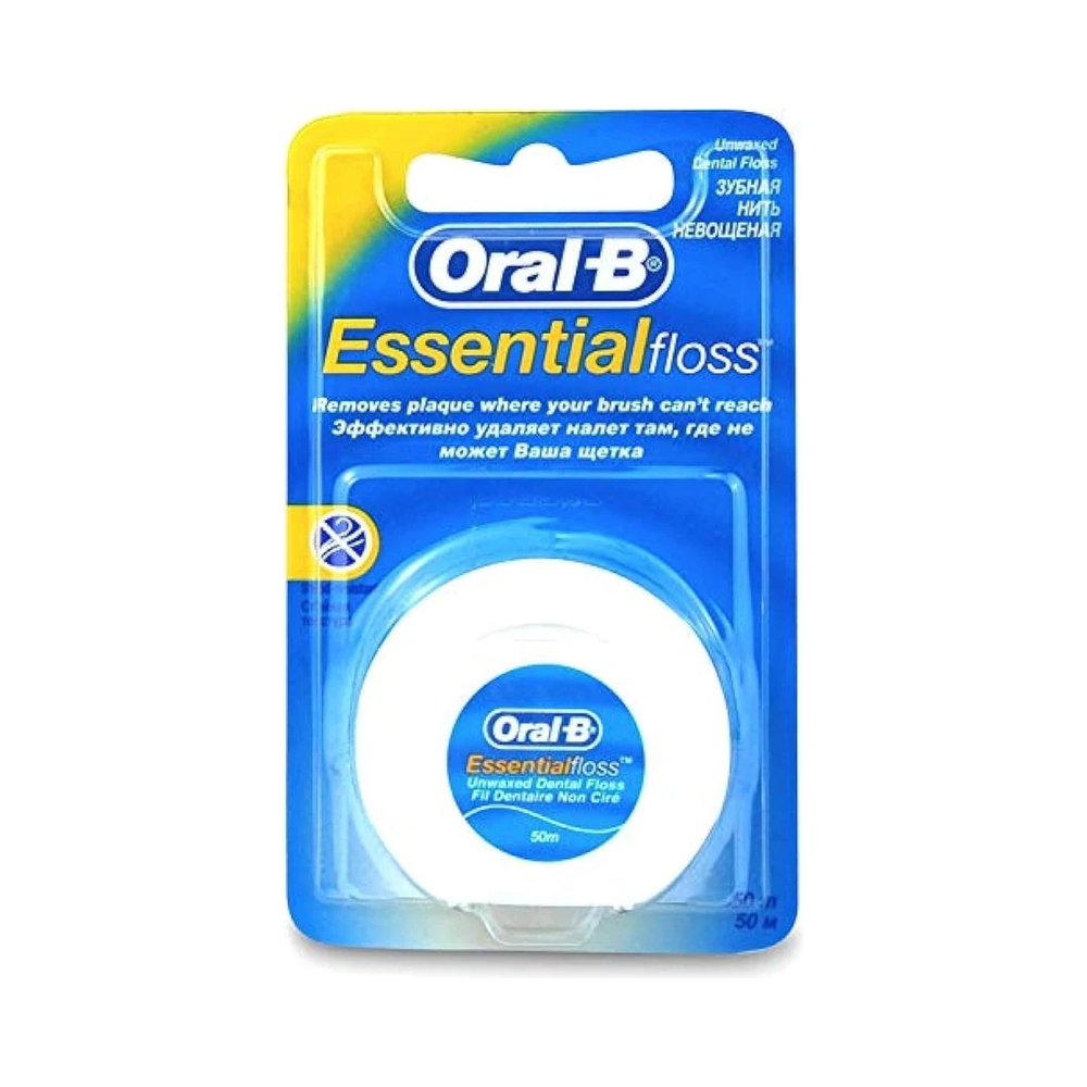 Oral B Dental Floss Essential Regular 50ml | Daily Supplies