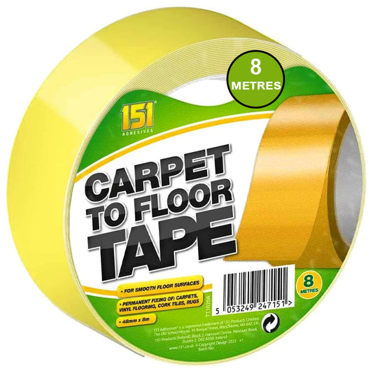 151 Adhesives Carpet to Floor Tape 8m | Daily Supplies