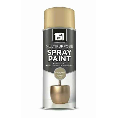151 Multipurpose Champagne Gold Metallic Spray Paint 400ML | Daily Supplies
