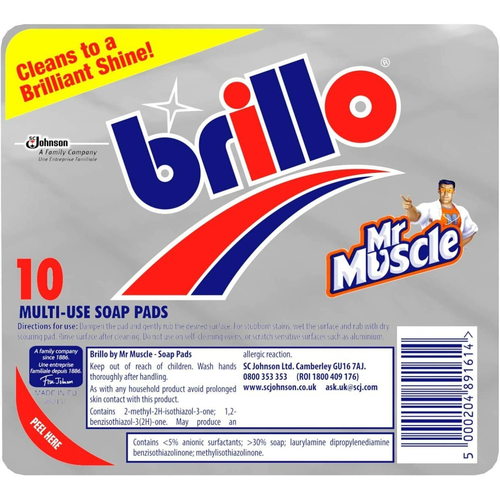 Brillo Soap Pads 10 pack | Daily Supplies