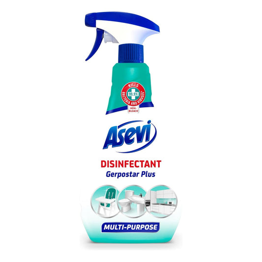 Asevi Gerpostar Plus Multi Purpose Disinfectant Cleaning Spray 750ml | Daily Supplies
