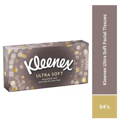Kleenex Ultra Soft Facial Tissues 64's