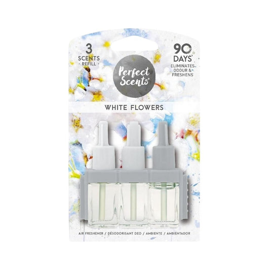 Perfect Scents Air Freshener Compatible with 3volution White Flowers 20 ML | Daily Supplies