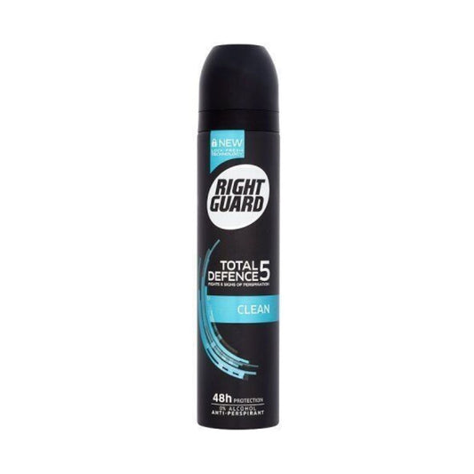 Right Guard Total Defence 5 Clean Anti-Perspirant Deodorant 250ml | Daily Supplies