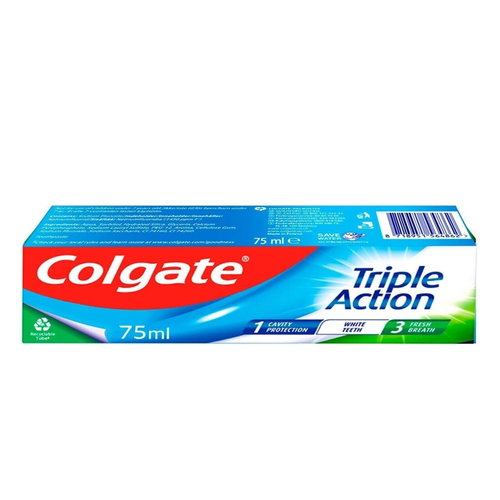 Colgate Toothpaste Triple Action Original Mint 75ml | Daily Supplies