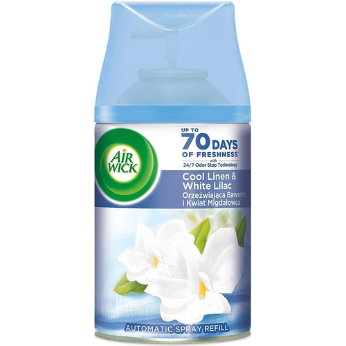 Air Wick Freshmatic Max Air Freshener Refill Crisp Linen and Lilac 250ml | Daily Supplies