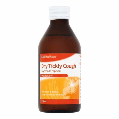 Bells Dry Tickly Cough Syrup 200ml | Daily Supplies