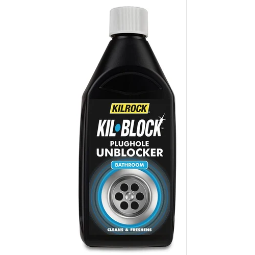 Kilrock Kil-Block Bathroom Plughole Unblocked 500ml | Daily Supplies