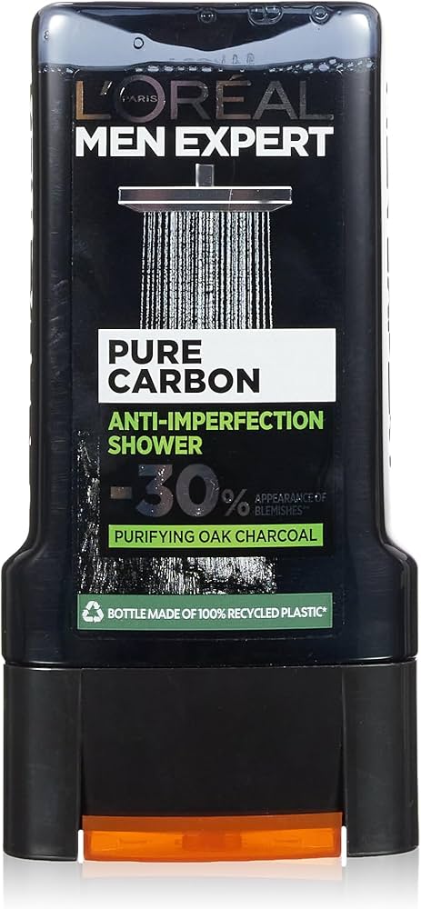 L'Oreal Men Expert Shower Gel Black Mineral 300ml | Daily Supplies
