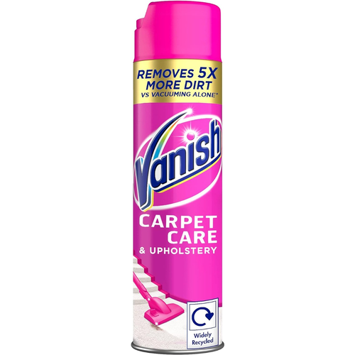 Vanish Carpet Cleaner Upholstery Power Foam Shampoo 600ml | Daily Supplies