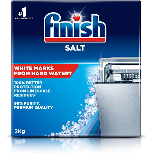 Finish Dishwasher Salt 99% Purity 2 kg | Daily Supplies