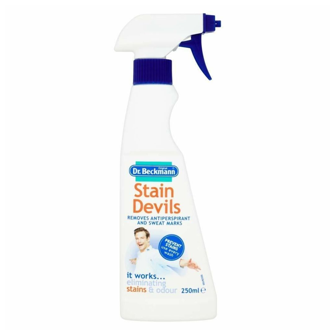 Dr. Beckmann Stain Devils Antiperspirant & Sweat Mark Remover Spray 250ML | Daily Supplies